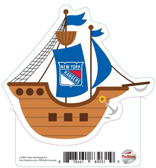 Fan Creations Decal New York Rangers - NHL 3 inch Decal
