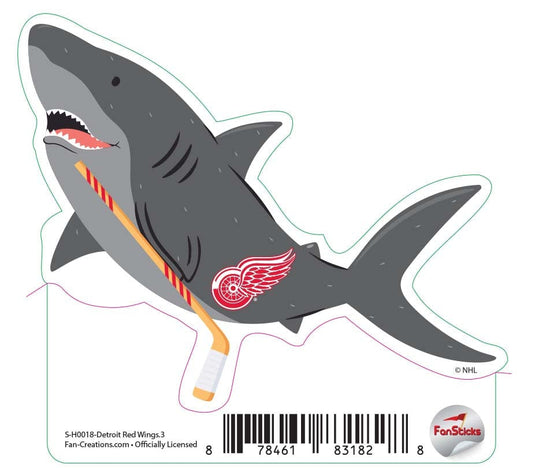 Fan Creations Decal Red Wings - NHL 3 inch Decal
