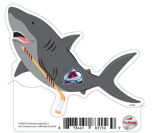 Fan Creations Decal Colorado Avalanche - NHL 3 inch Decal