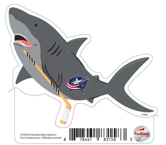 Fan Creations Decal Columbus Blue Jacket - NHL 3 inch Decal