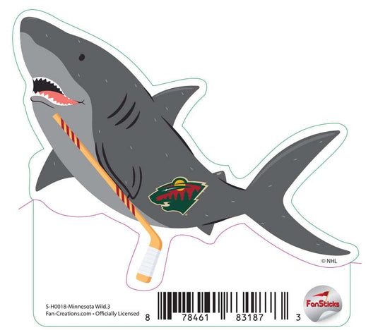 Fan Creations Decal Minnesota Wild - NHL 3 inch Decal