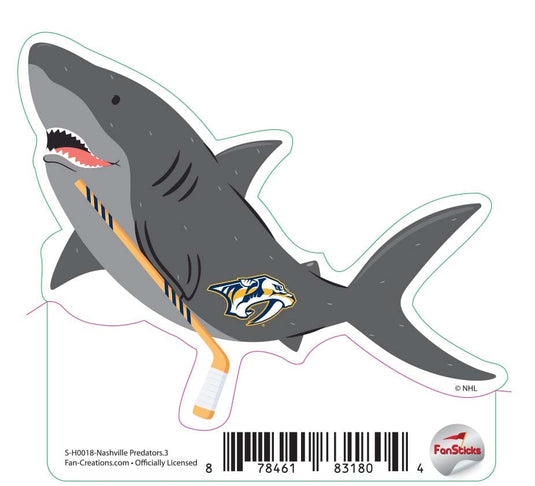 Fan Creations Decal Nashville Predators - NHL 3 inch Decal