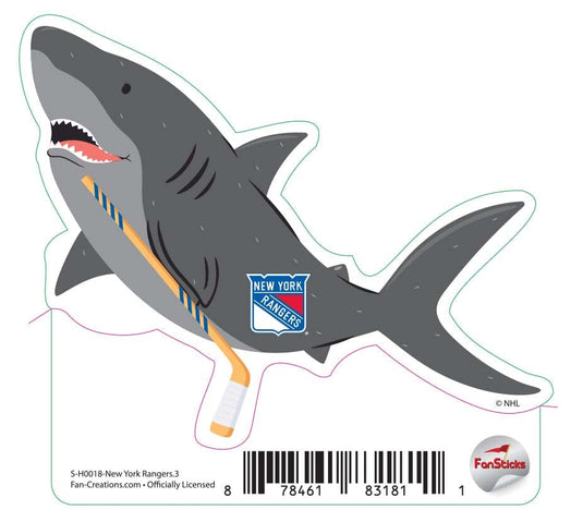 Fan Creations Decal New York Rangers - NHL 3 inch Decal