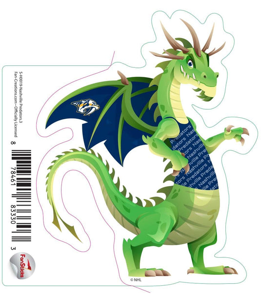 Fan Creations Decal Nashville Predators - NHL 3 inch Decal