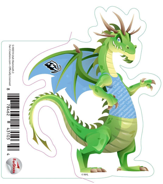Fan Creations Decal Utah Mammoth - NHL 3 inch Decal
