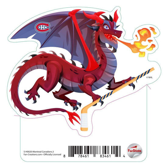 Fan Creations Decal Montreal Canadiens - NHL 3 inch Decal