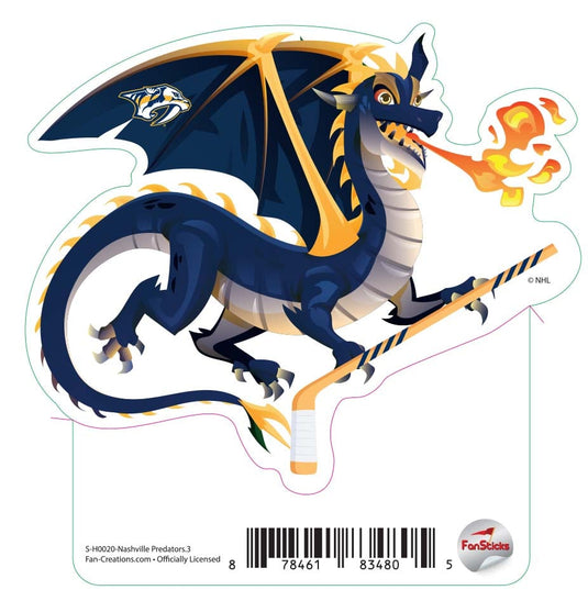Fan Creations Decal Nashville Predators - NHL 3 inch Decal