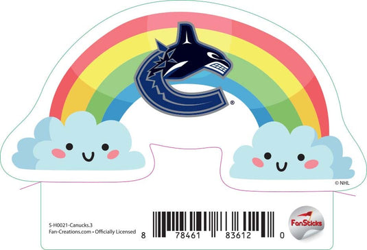 Fan Creations Decal Canucks - NHL 3 inch Decal