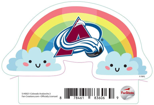 Fan Creations Decal Colorado Avalanche - NHL 3 inch Decal