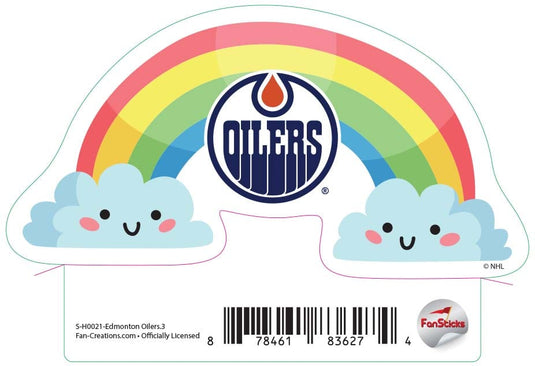 Fan Creations Decal Edmonton Oilers - NHL 3 inch Decal