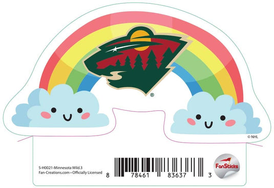 Fan Creations Decal Minnesota Wild - NHL 3 inch Decal