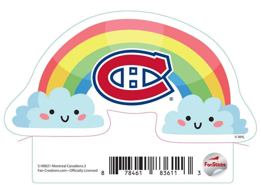 Fan Creations Decal Montreal Canadiens - NHL 3 inch Decal
