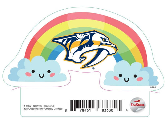 Fan Creations Decal Nashville Predators - NHL 3 inch Decal