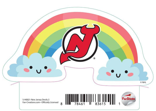 Fan Creations Decal New Jersey Devils - NHL 3 inch Decal
