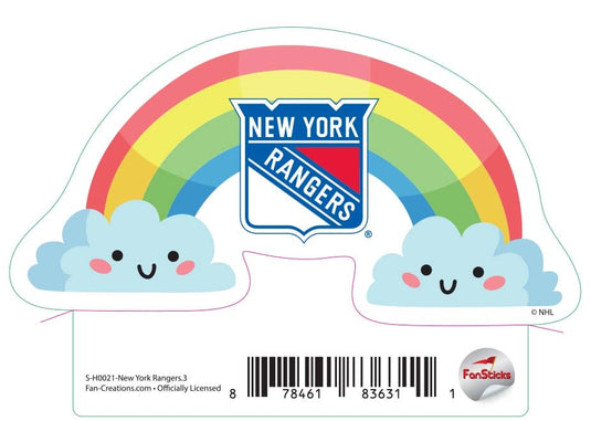 Fan Creations Decal New York Rangers - NHL 3 inch Decal
