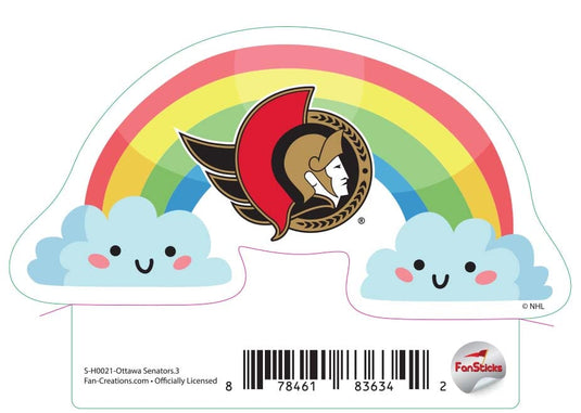 Fan Creations Decal Ottawa Senators - NHL 3 inch Decal