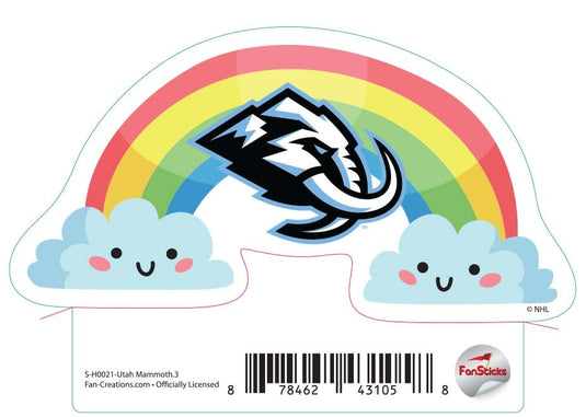 Fan Creations Decal Utah Mammoth - NHL 3 inch Decal
