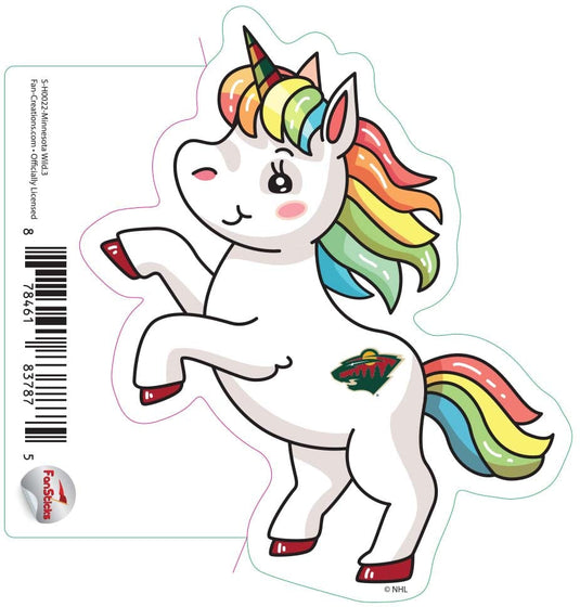 Fan Creations Decal Minnesota Wild - NHL 3 inch Decal