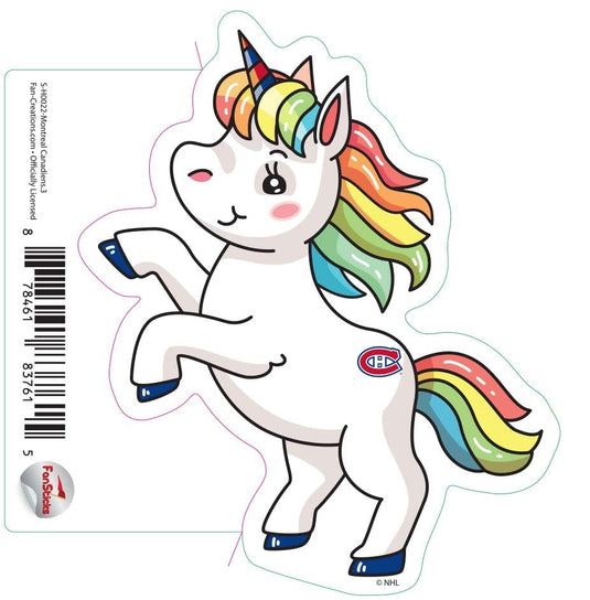 Fan Creations Decal Montreal Canadiens - NHL 3 inch Decal