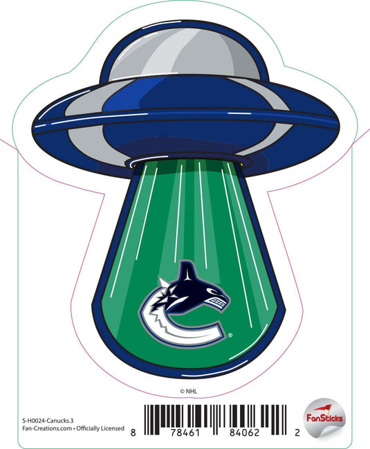 Fan Creations Decal Canucks - NHL 3 inch Decal