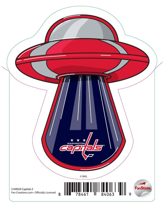 Fan Creations Decal Capitals - NHL 3 inch Decal