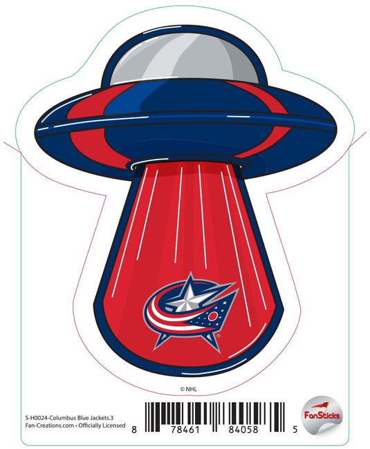 Fan Creations Decal Columbus Blue Jacket - NHL 3 inch Decal