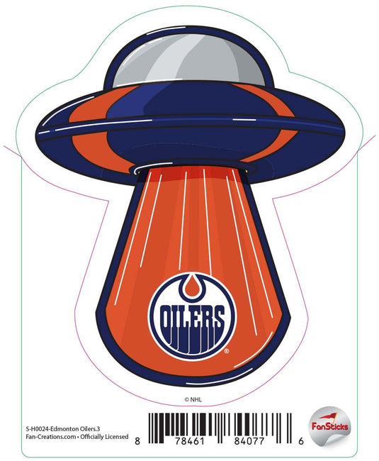 Fan Creations Decal Edmonton Oilers - NHL 3 inch Decal