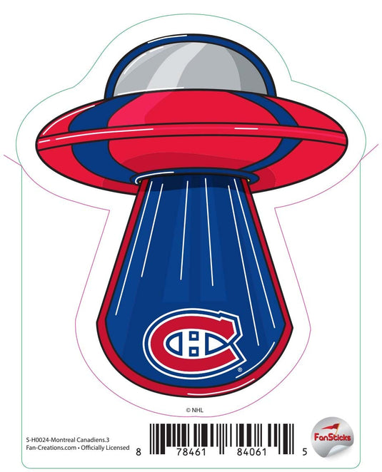 Fan Creations Decal Montreal Canadiens - NHL 3 inch Decal