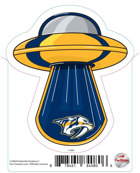 Fan Creations Decal Nashville Predators - NHL 3 inch Decal