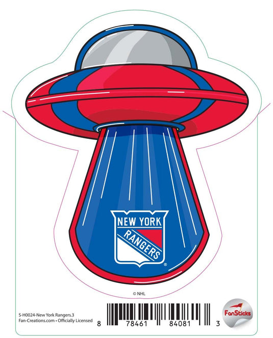 Fan Creations Decal New York Rangers - NHL 3 inch Decal