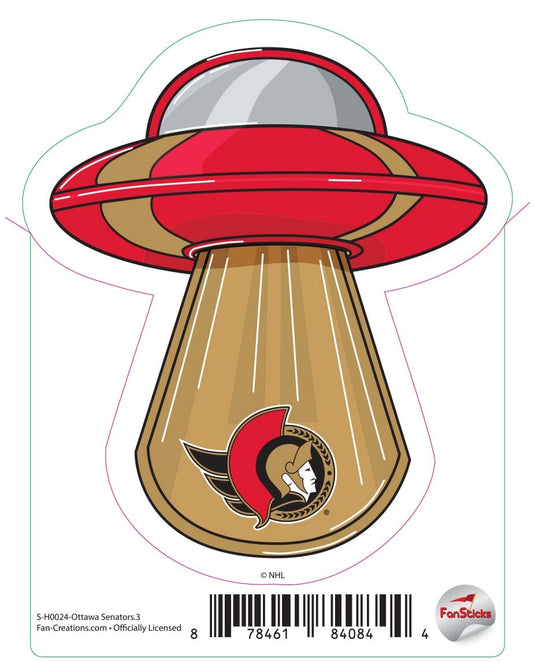 Fan Creations Decal Ottawa Senators - NHL 3 inch Decal