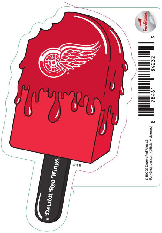Fan Creations Decal Red Wings - NHL 3 inch Decal
