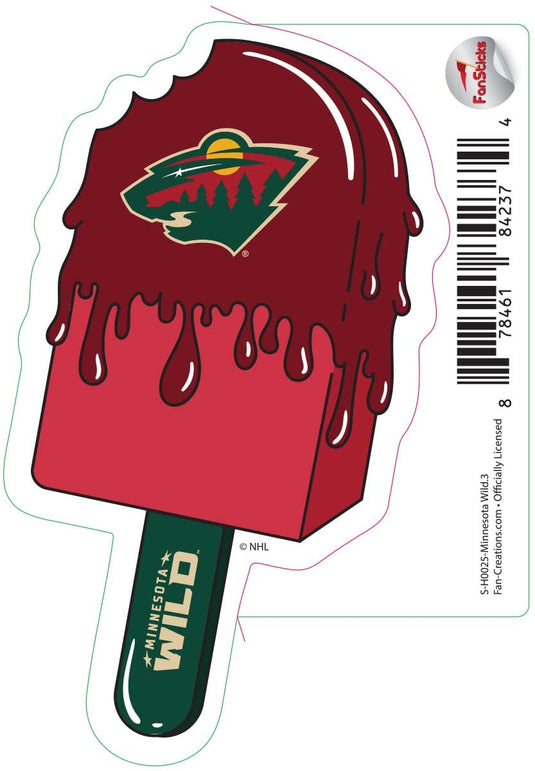 Fan Creations Decal Minnesota Wild - NHL 3 inch Decal
