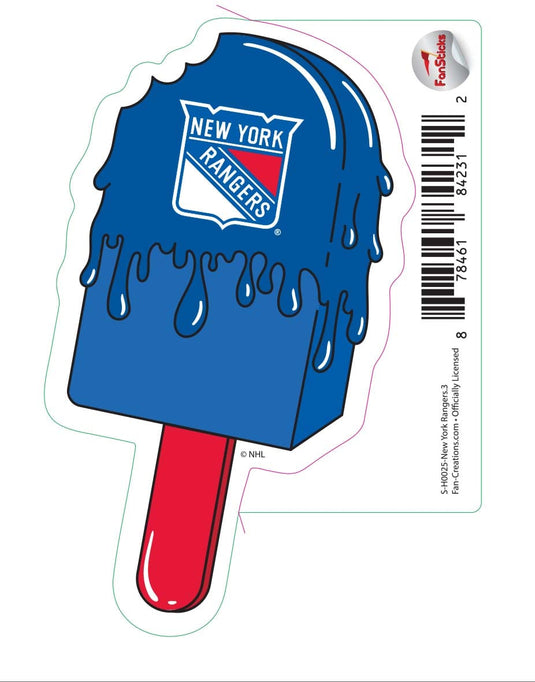 Fan Creations Decal New York Rangers - NHL 3 inch Decal