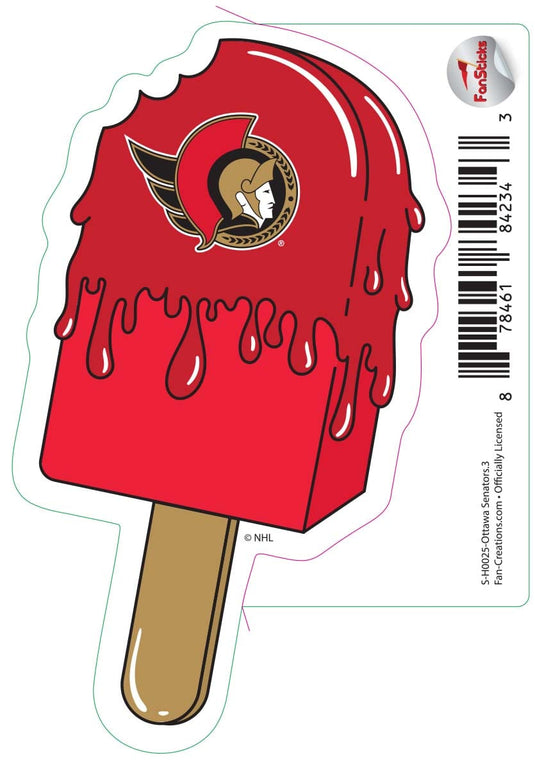 Fan Creations Decal Ottawa Senators - NHL 3 inch Decal