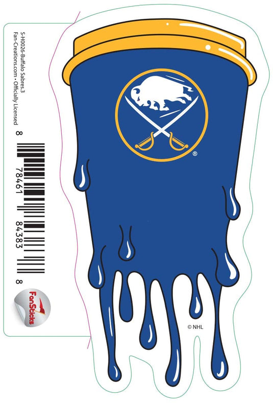Fan Creations Decal Buffalo Sabres - NHL 3 inch Decal