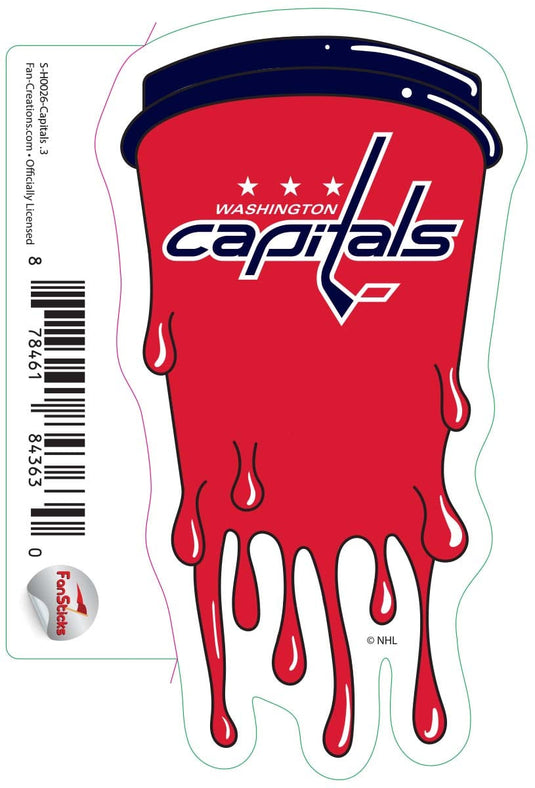 Fan Creations Decal Capitals - NHL 3 inch Decal