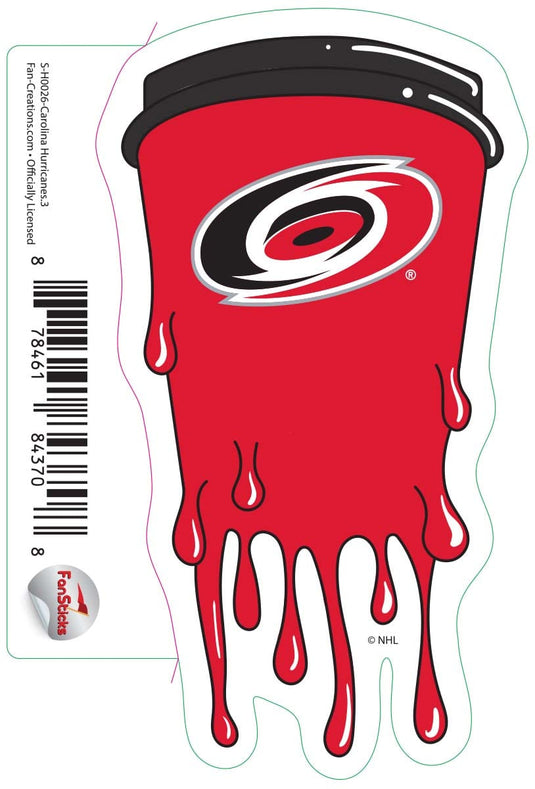 Fan Creations Decal Carolina Hurricanes - NHL 3 inch Decal