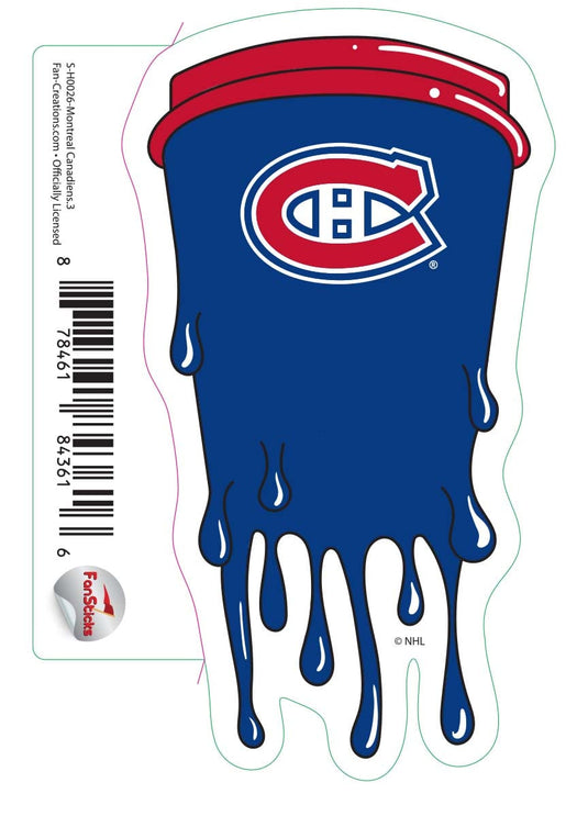 Fan Creations Decal Montreal Canadiens - NHL 3 inch Decal