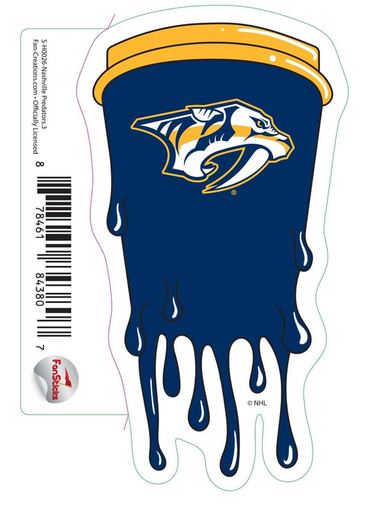 Fan Creations Decal Nashville Predators - NHL 3 inch Decal