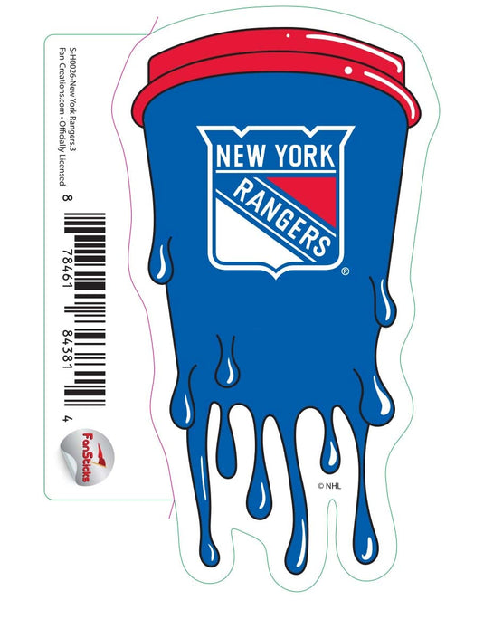 Fan Creations Decal New York Rangers - NHL 3 inch Decal