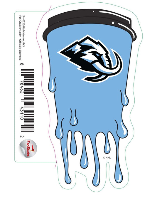 Fan Creations Decal Utah Mammoth - NHL 3 inch Decal