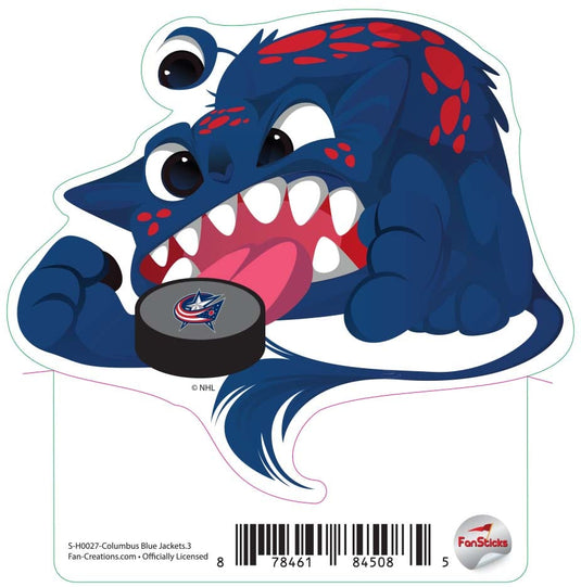 Fan Creations Decal Columbus Blue Jacket - NHL 3 inch Decal