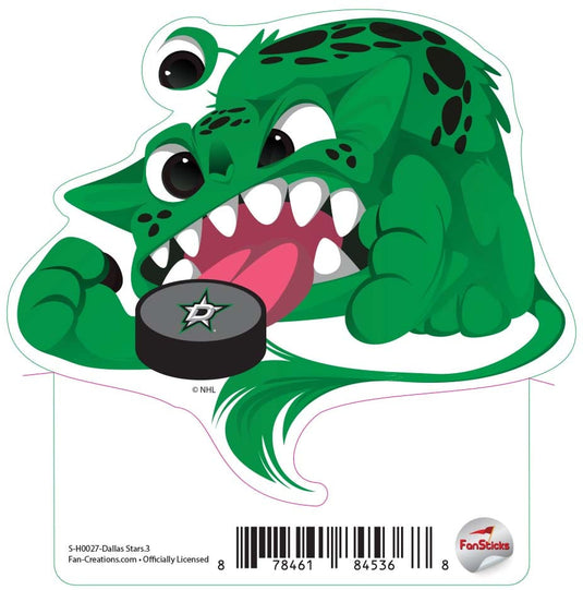 Fan Creations Decal Dallas Stars - NHL 3 inch Decal