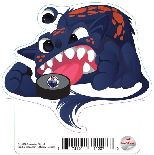 Fan Creations Decal Edmonton Oilers - NHL 3 inch Decal