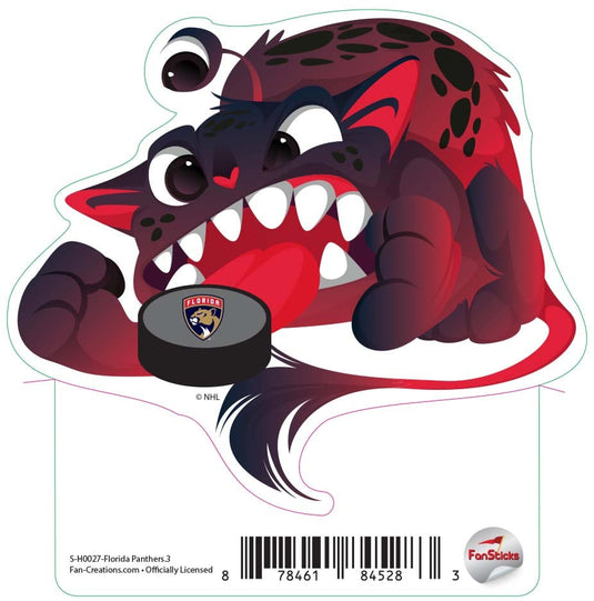 Fan Creations Decal Florida Panthers - NHL 3 inch Decal