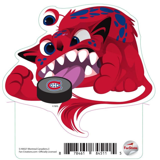 Fan Creations Decal Montreal Canadiens - NHL 3 inch Decal
