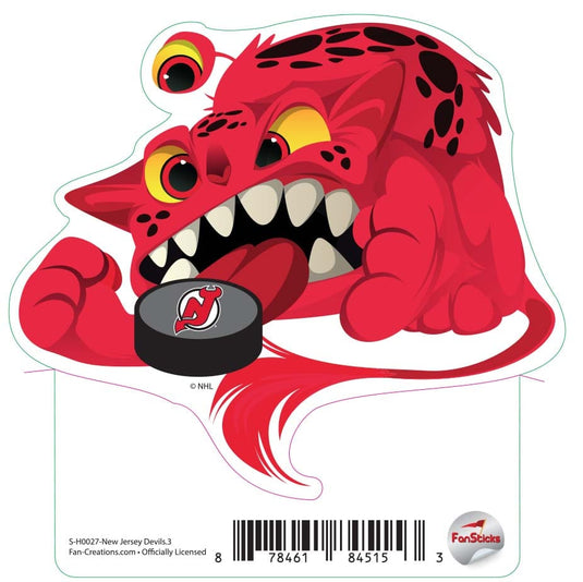 Fan Creations Decal New Jersey Devils - NHL 3 inch Decal