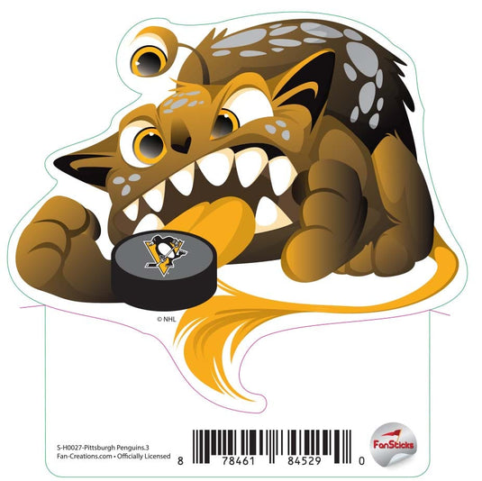 Fan Creations Decal Pittsburgh Penguins - NHL 3 inch Decal