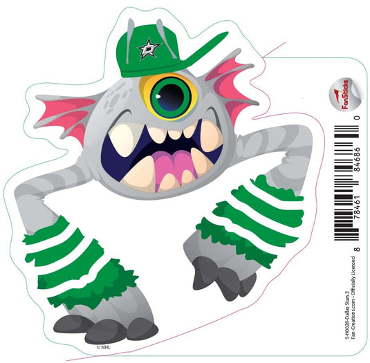 Fan Creations Decal Dallas Stars - NHL 3 inch Decal